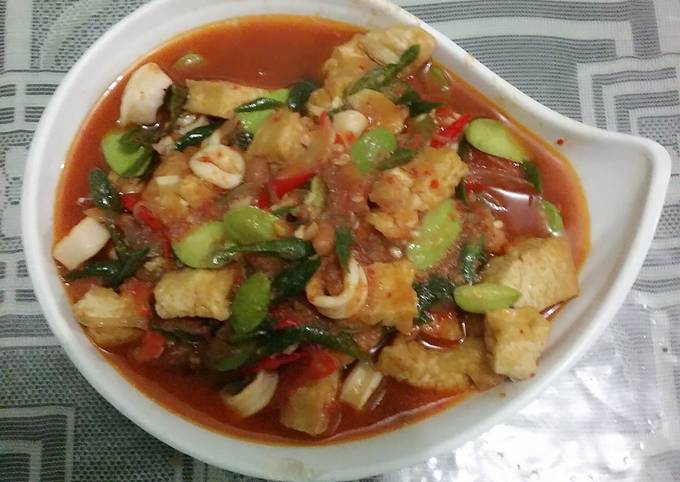 Resep Cumi Tauco Tahu Pete Oleh Irma T Bunda Hafiz Cookpad