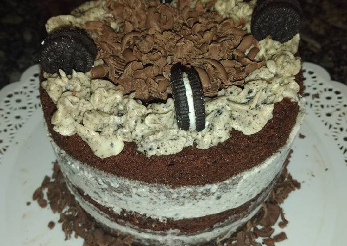 Torta Helada De Oreo Una Receta De Gladis Ocampo Cookpad