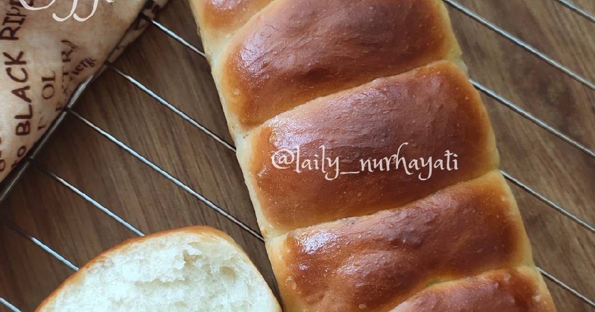 Resep Roti Tawar Lembut Tanpa Telur Metode Tanzhong Oleh Laily