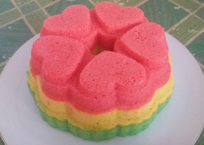 Resep Bolu Singkong Rainbow Oleh Debora Dwi Cookpad