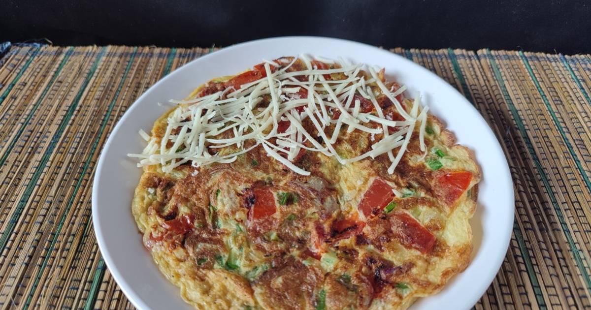 Resep Telur Dadar Gobal Gabul Oleh Bunda Titanque Cookpad