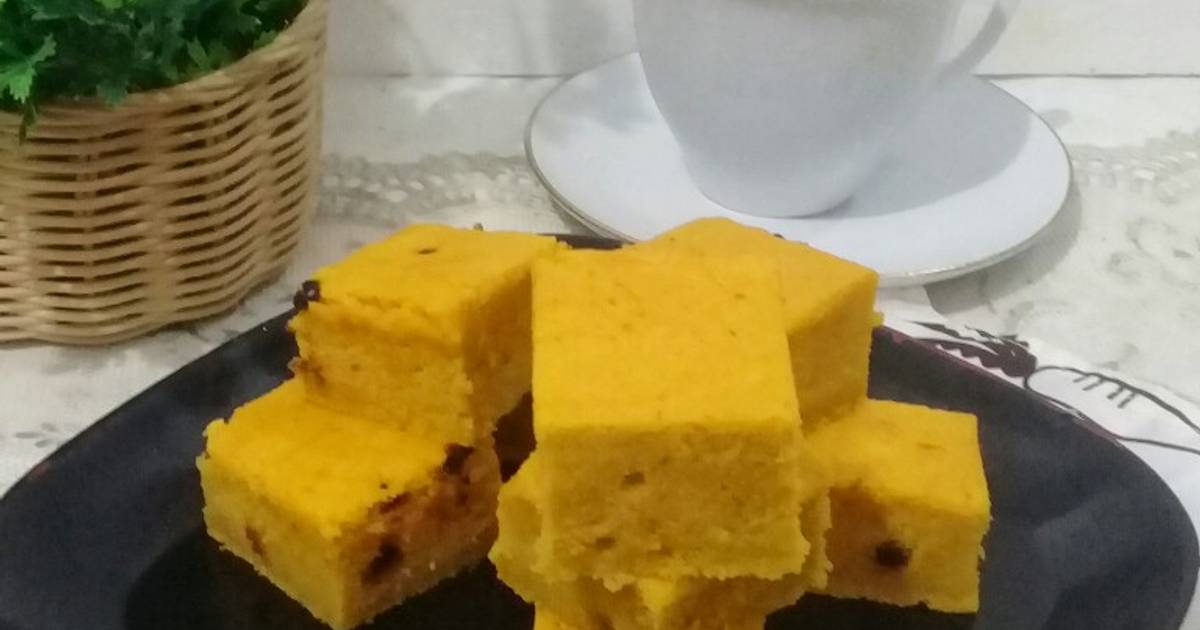 Resep Bolu Ubi Kuning Panggang Lembut Banget Oleh Farida Sulthan