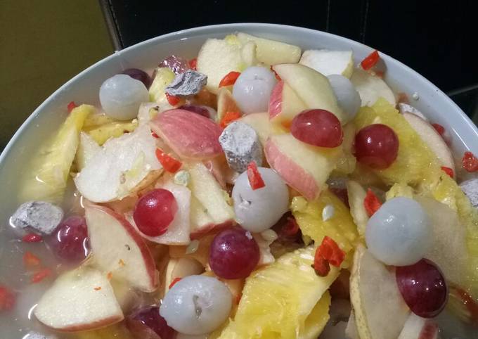 Resep Asinan Buah With Kiamboy Oleh Iis Najwa Cookpad