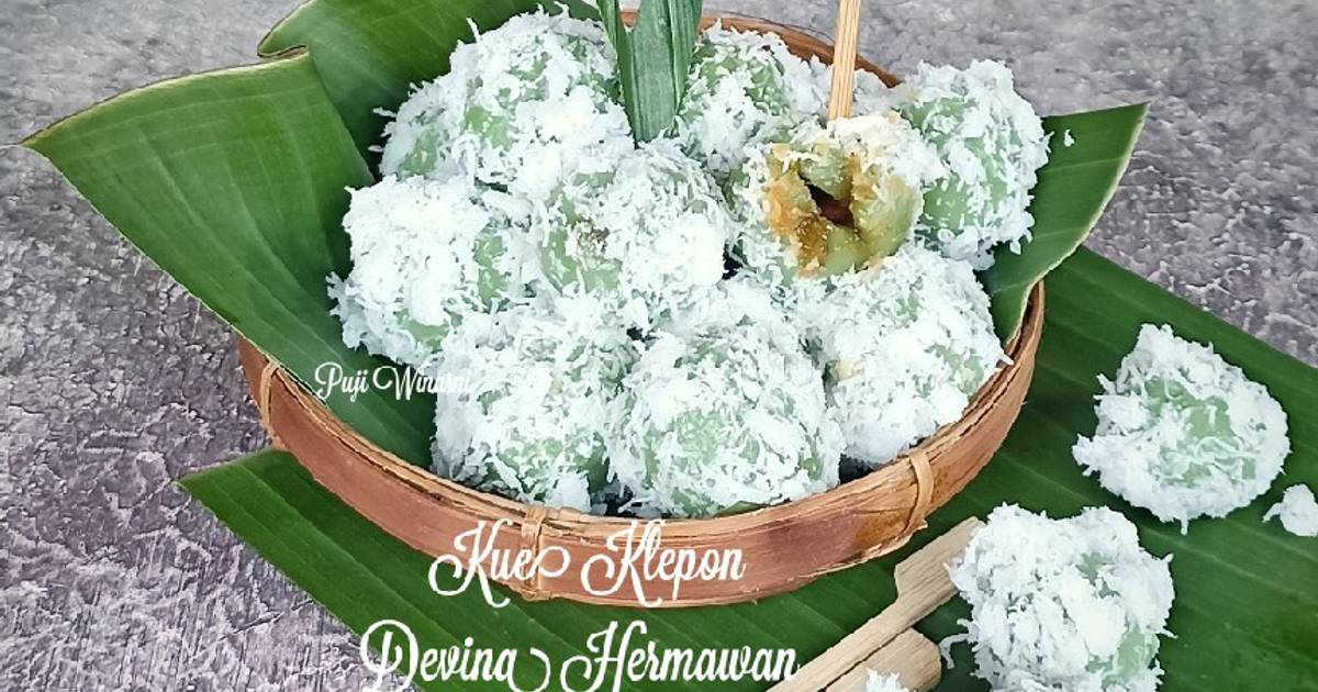 Resep Kue Klepon Devina Hermawan Oleh Puji Winarni Cookpad