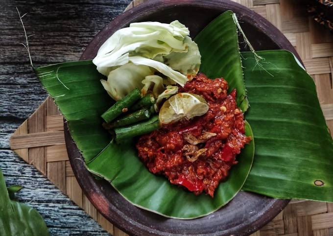 Resep Sambal Seruit Khas Lampung Oleh Mami Kenzie Cookpad