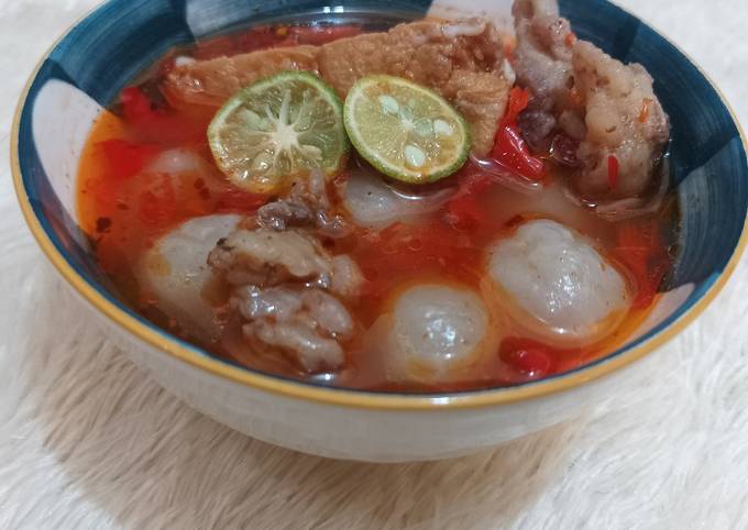 Resep Cilok Kuah Pedas Tetelan Oleh Dewi Anggraeni Cookpad