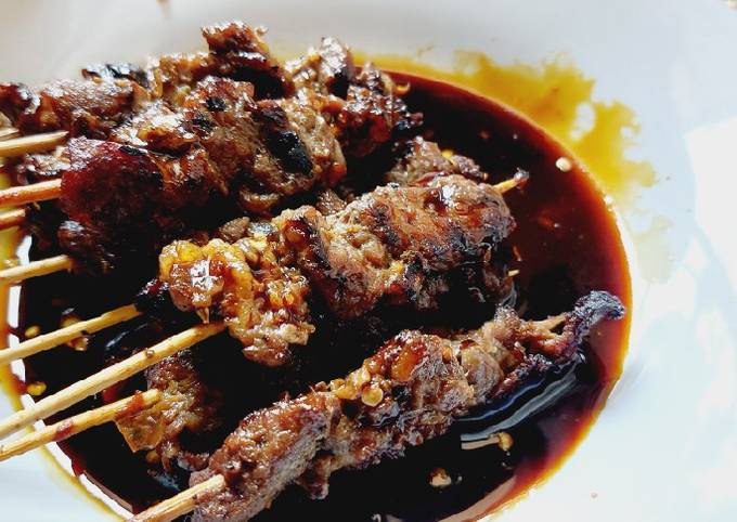 Resep Sate Daging Sapi Oleh Sri Susanti Cookpad