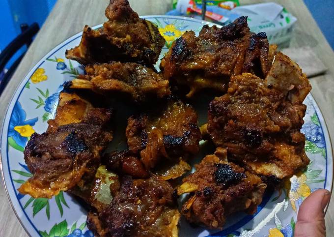 Resep Iga Bakar Bumbu Simple Oleh Dapur Indriayuaf Cookpad