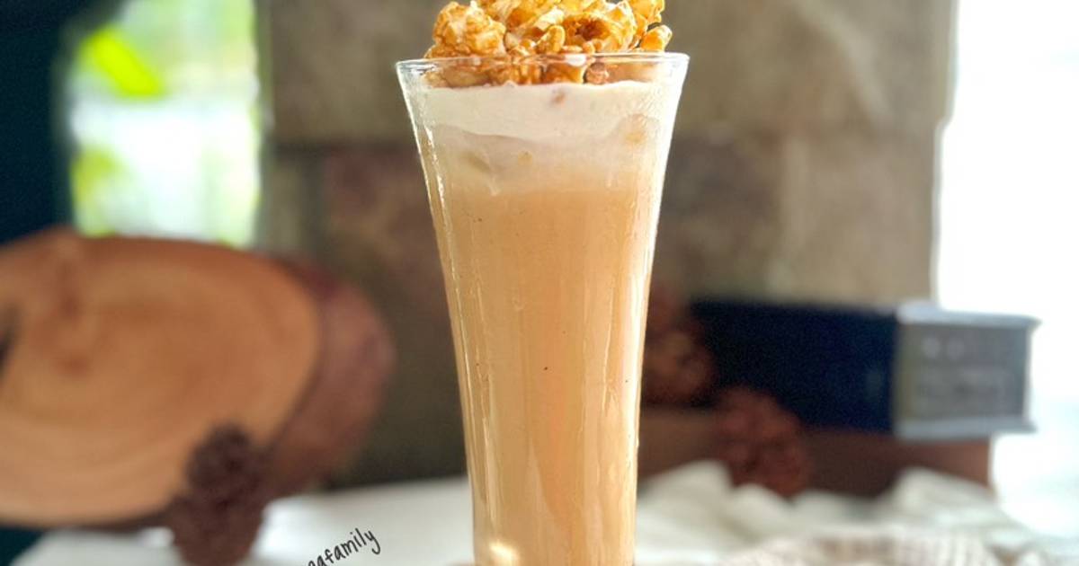 Resep Roasted Milk Tea PopCorn Oleh Evie Indriana Cookpad