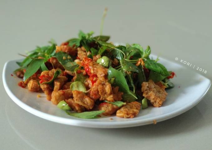 Resep 01 Sambal Tempe Kemangi Oleh Mrs Kori Cookpad