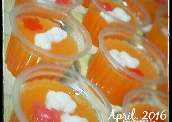 Resep Pudding Nutrisari Jeruk Oleh Ayunabillarumaropen Cookpad