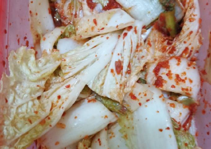 Resep Fresh Kimchi Non Fermented Kimchi Oleh Vini Ekasari Cookpad