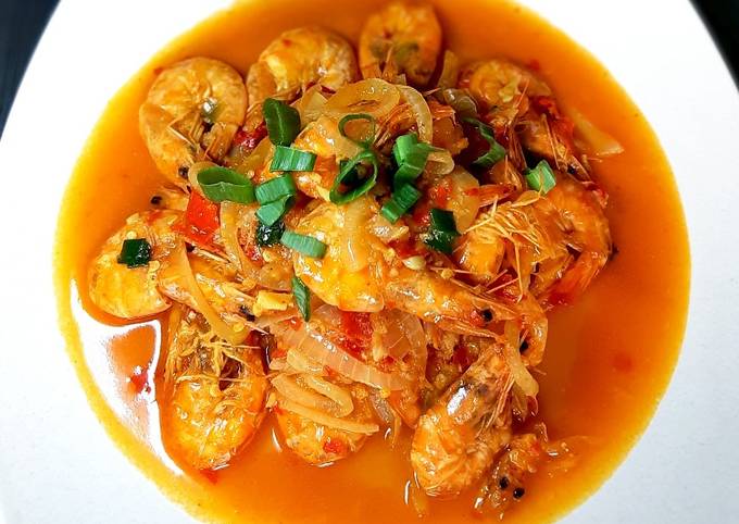 Resep Udang Saos Padang Oleh Desti Bakarbessy Cookpad