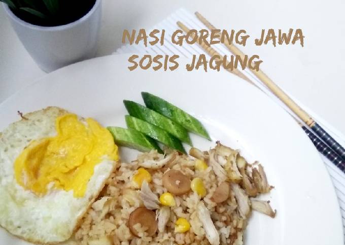 Resep Nasi Goreng Jawa Sosis Jagung Oleh Dewi Saraswati Cookpad