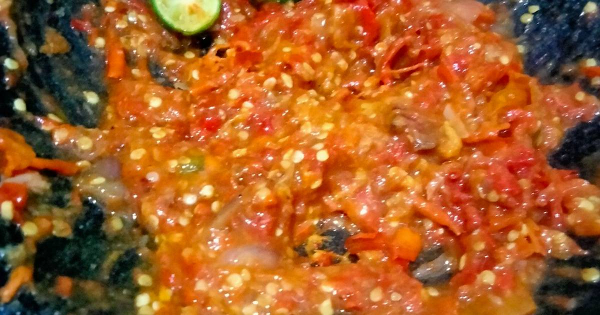 Resep Sambel Terasi Jeruk Limo Oleh Novi Triana Cookpad