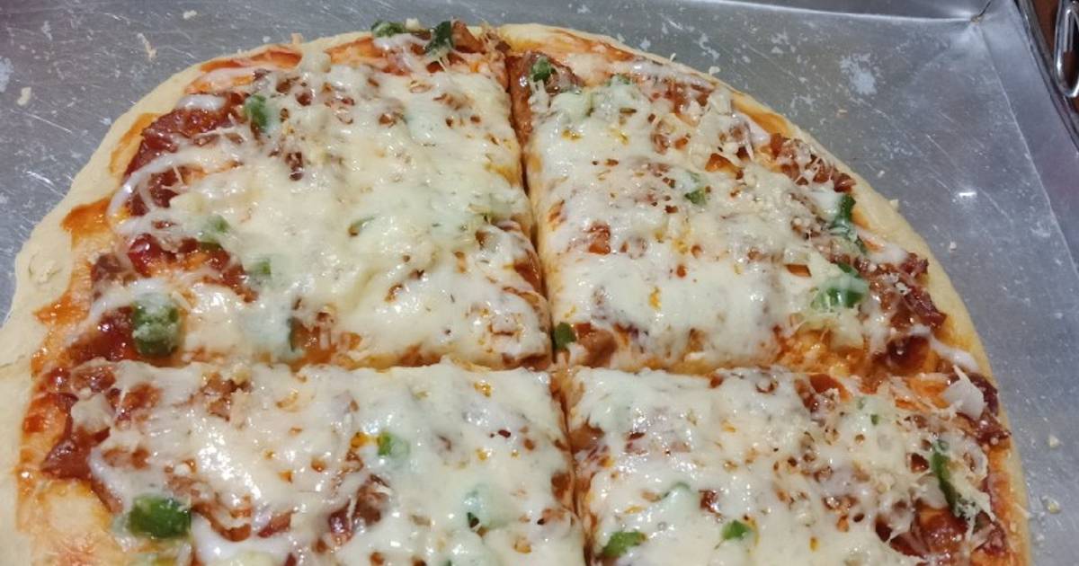 Resep Pizza Rumahan Mantull Oleh Leni Nurlaila Cookpad