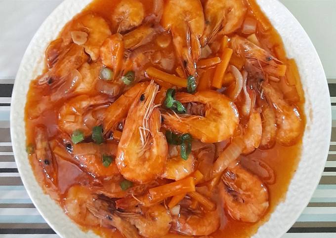 Resep Udang Saus Asam Manis Oleh Wilda Wily Cookpad