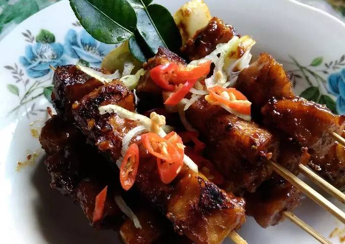 Resep Sate Tempe Oleh Wieba Ayu Cookpad