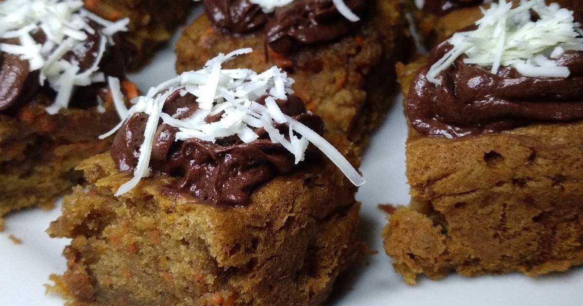 Resep Carrot Cake Coklat Keju Oleh Rezaxtaritia Cookpad