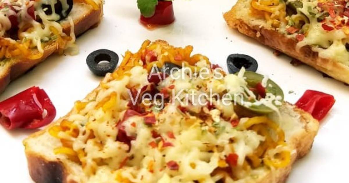 Classic Maggie Pizza Recipe By Chef Archana Dave Cookpad