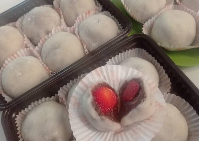 Resep Ichigo Daifuku Mochi Jepang Oleh Herra Shaeni Cookpad