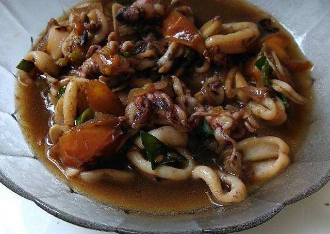 Resep Cumi Saos Tiram Oleh Akira S Mom Cookpad