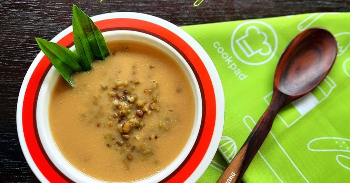 Resep Bubur Kacang Hijau Kental Gurih Oleh Dapur Ibuk Kayana Cookpad