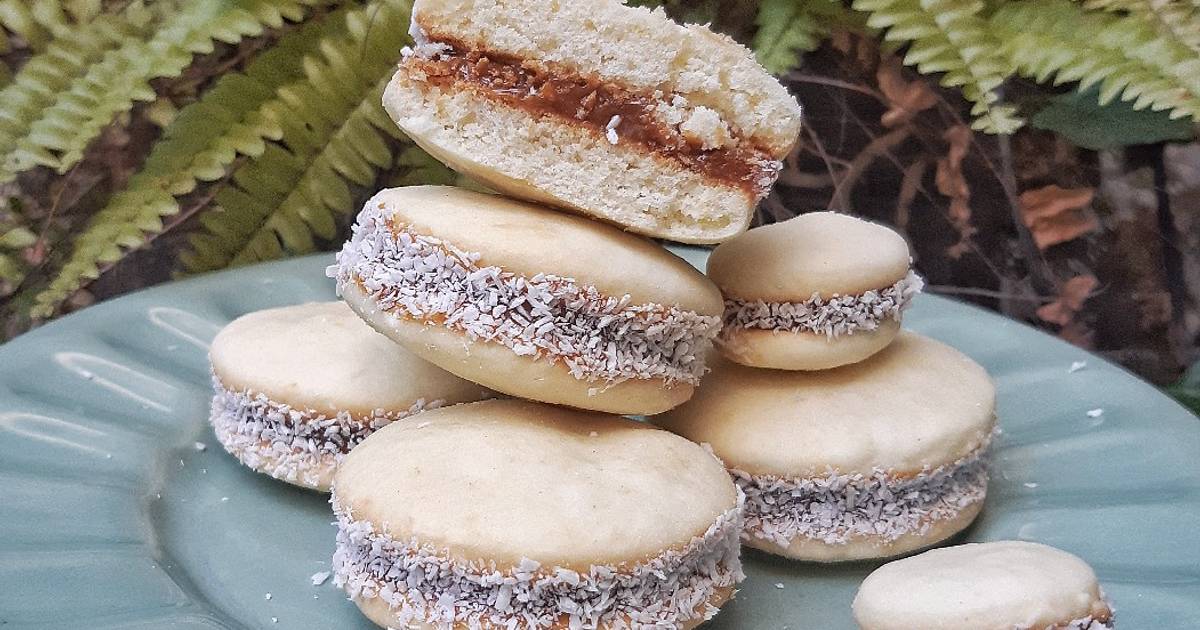 Alfajores De Maicena Sin Manteca Receta De Gaby Cookpad