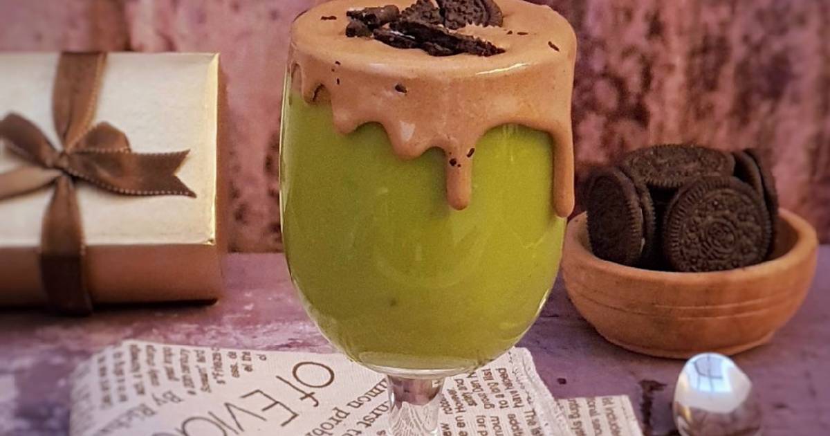 Resep Jus Alpukat Dan Kopi Susu Oleh Giacinta Permana Cookpad