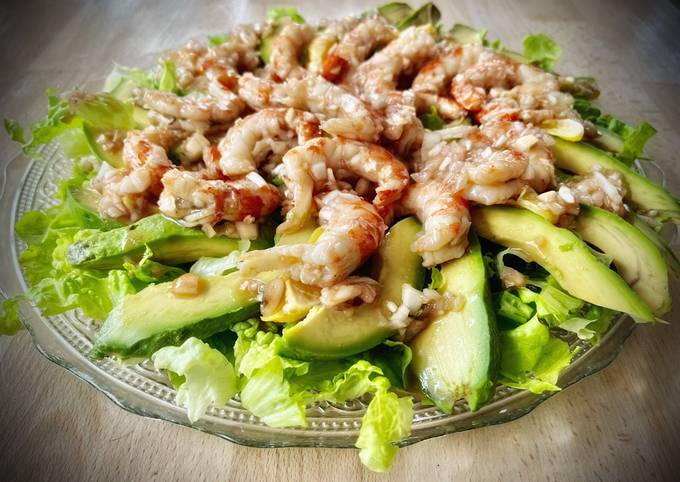 Ensalada De Langostinos Naranja Y Aguacate Receta De Arianne Cookpad