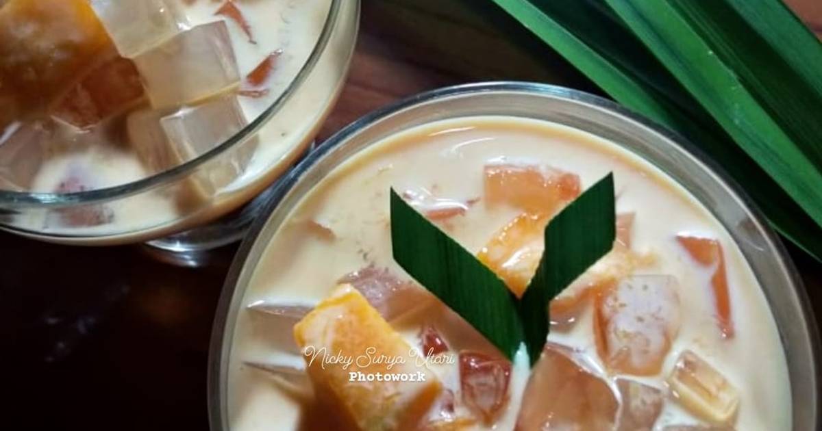 Resep Sago Manggo Jely Enak Dan Mudah Cookpad