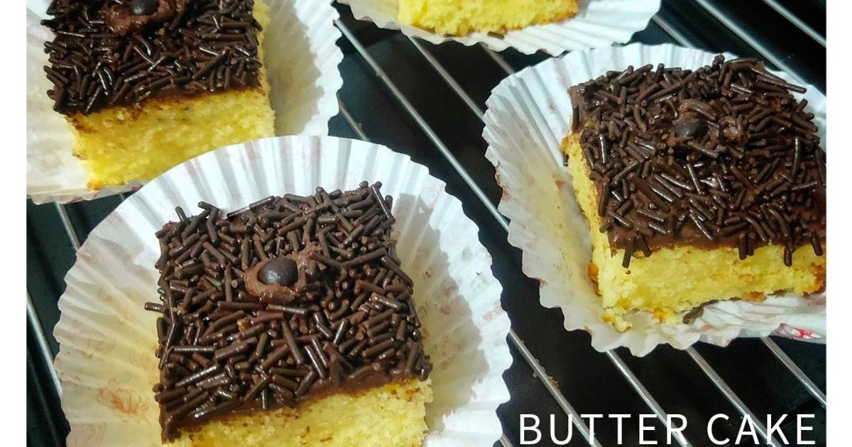 Resep Butter Cake Cake Potong Oleh Veni KM Cookpad