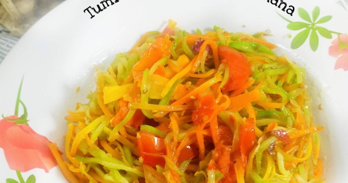 Resep Tumis Labu Siam Wortel Teri Enak Dan Mudah Cookpad