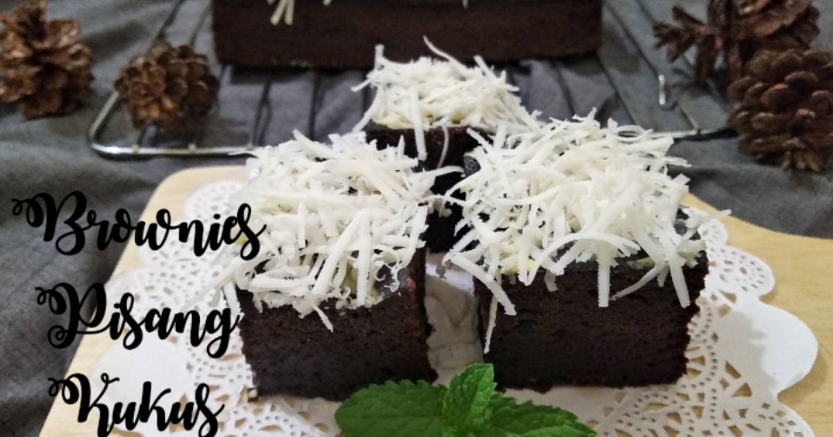 Resep Brownies Pisang Kukus Tanpa Mixer Oleh Hani Ummu Utsman Cookpad