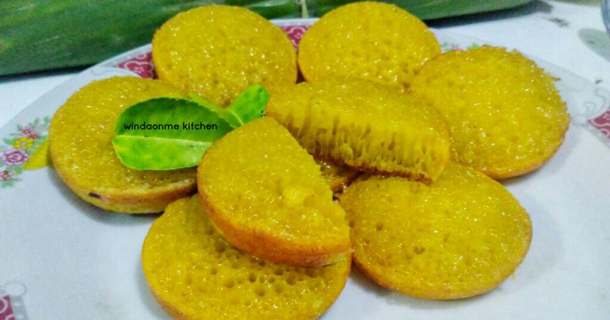 Resep Bika Ambon Mini Ekonomis Teflon 2 Telur Oleh Winda Astuti Cookpad