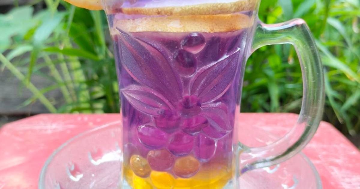 Resep Teh Telang Lemon Madu Oleh Elys Diana Cookpad