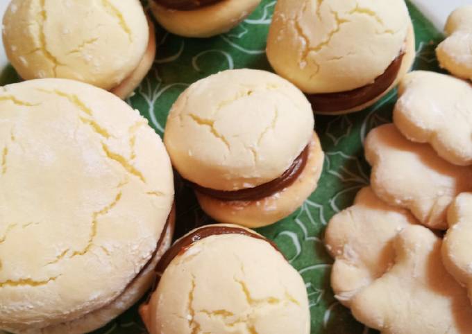 Alfajores De Maicena Sin Gluten Con Aceite Receta De Cynthia Peti