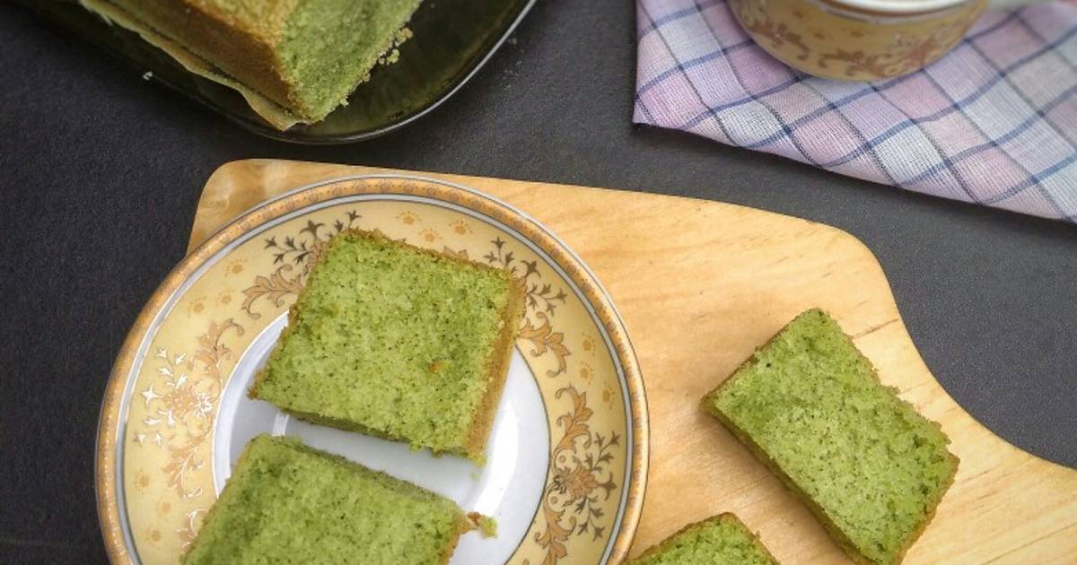 Resep Bolu Pandan Santan Oleh Hadleny Kitchen Cookpad