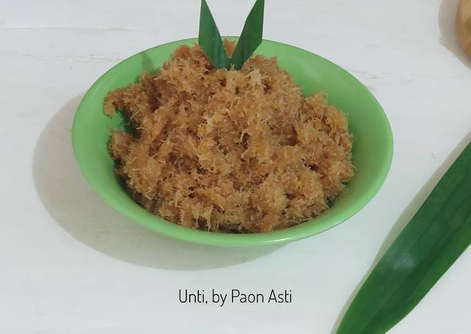 Resep Unti Kelapa Oleh Asti Cookpad