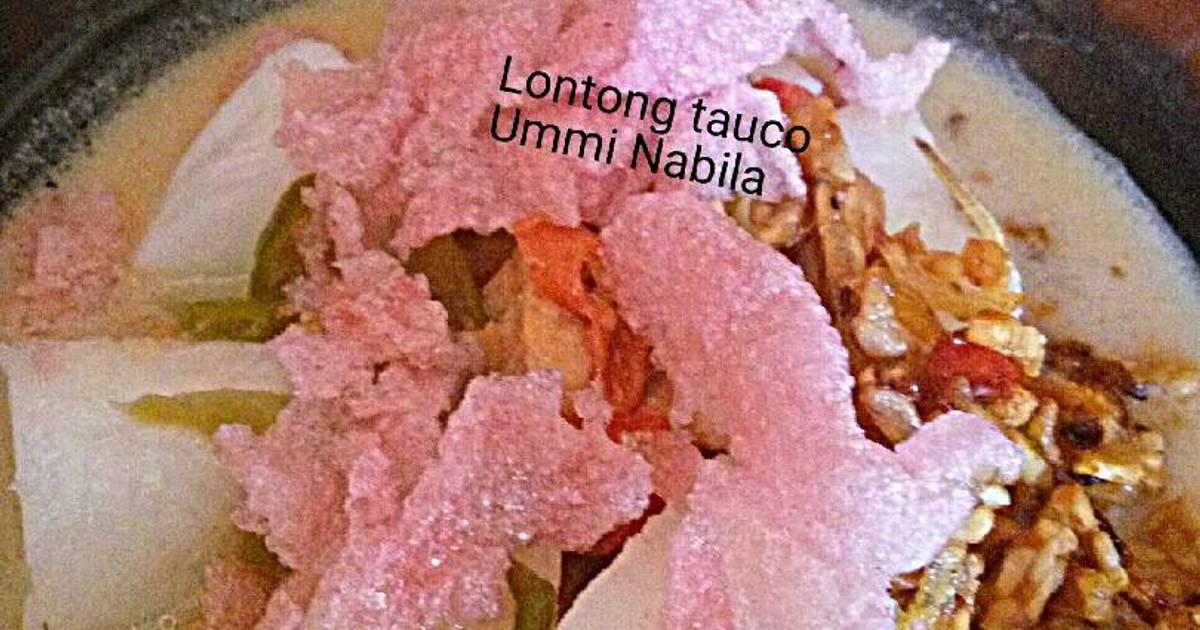 Resep Lontong Tauco Oleh Ummi Nabila Cookpad