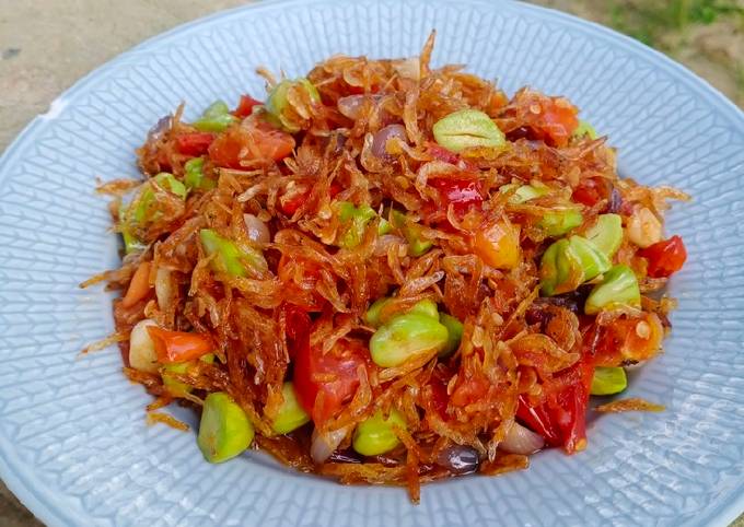 Resep Sambal Iris Rebon Petai Oleh Widjie Astuti Cookpad