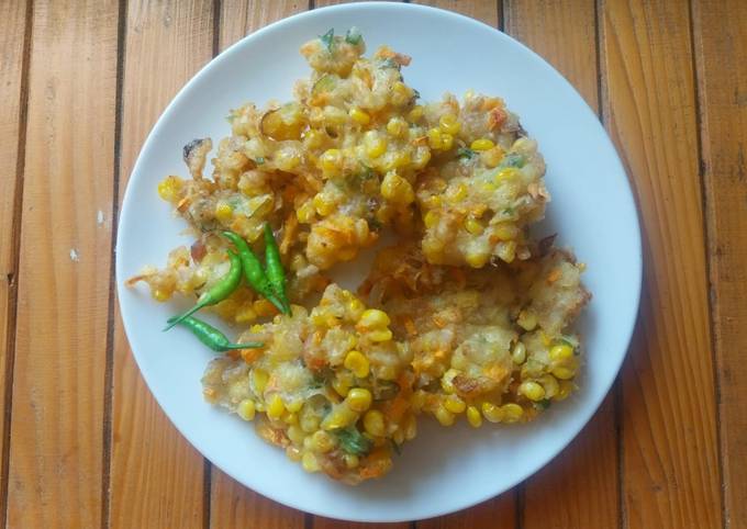 Resep Bakwan Jagung Crispy Oleh Ria Mamanya Tata Cookpad