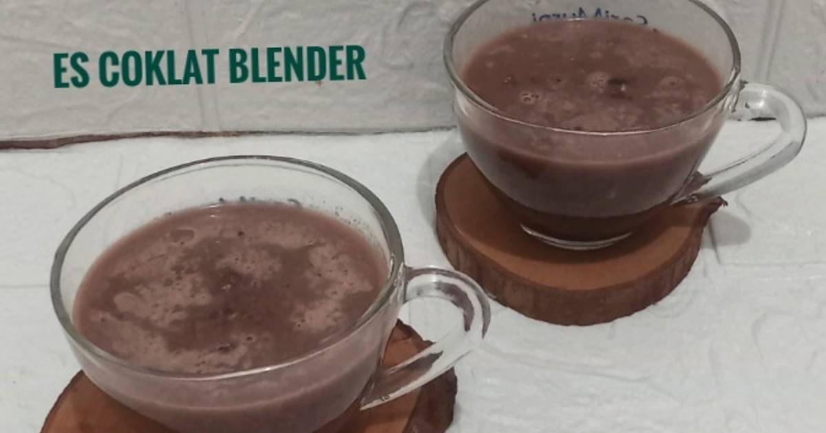 Resep Es Coklat Blender Oleh Bunda Maulida Cookpad