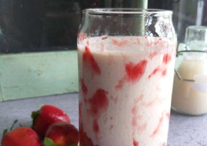 Resep Korean Strawberry Milk Oleh Nevi Sutio Cookpad