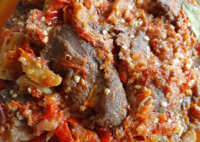 Resep Dendeng Sapi Basah Jengkol Oleh Dapur Fitria Cookpad