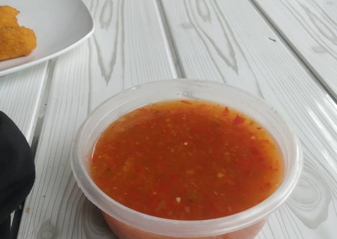 Resep Nam Jim Gai Thai Sweet Chili Sauce Sambal Bangkok Oleh Syafa