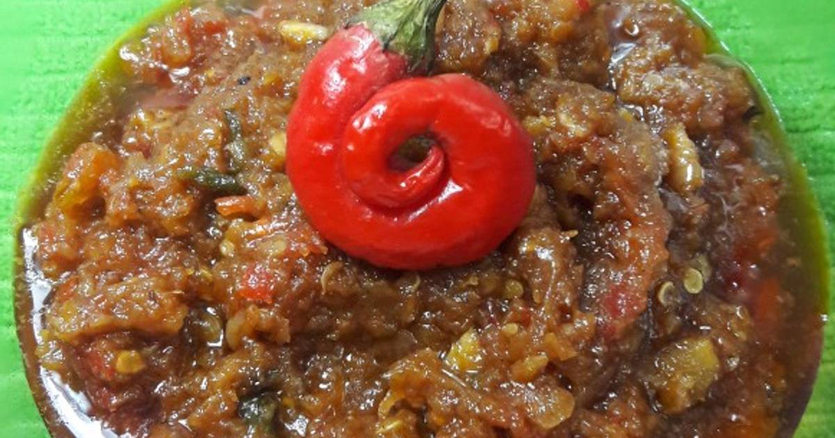 Resep Sambal Bajak Oleh Alvin Salim Cookpad