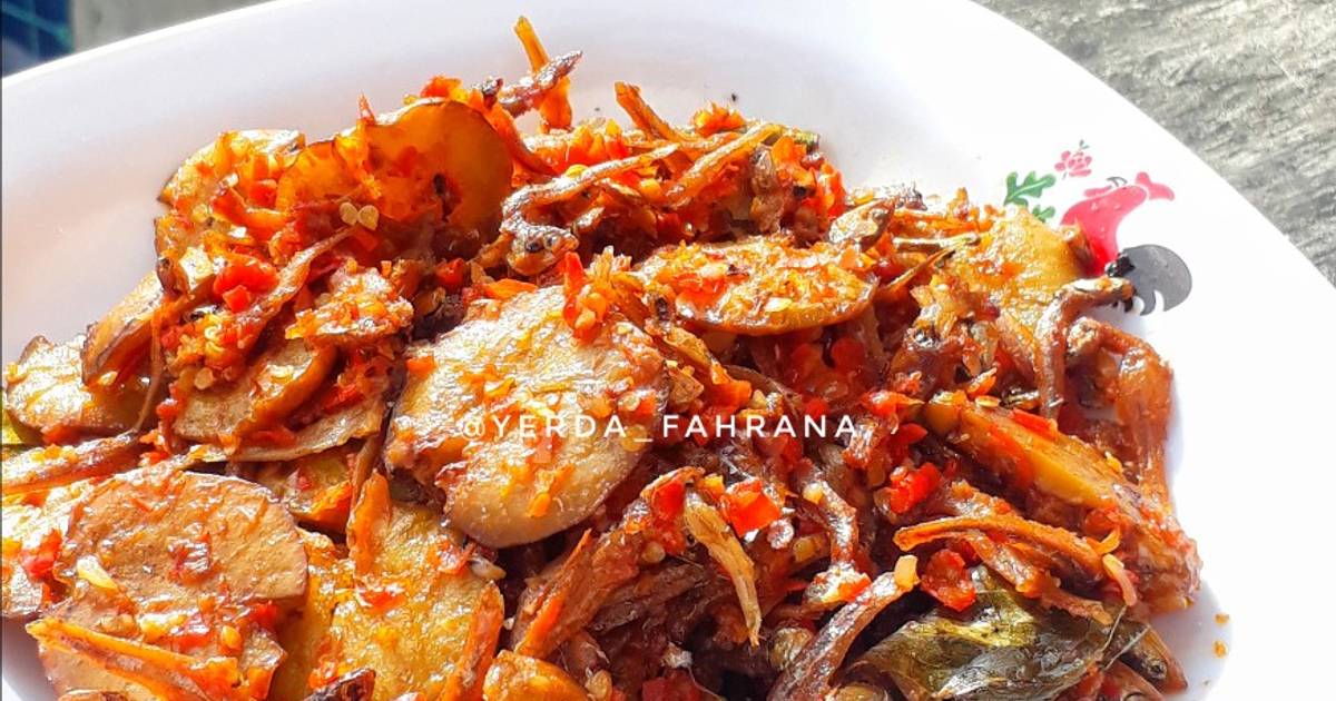 Resep Balado Jengkol Teri 예르다 oleh Yerda Fahrana 예르다 파흐라나 Cookpad