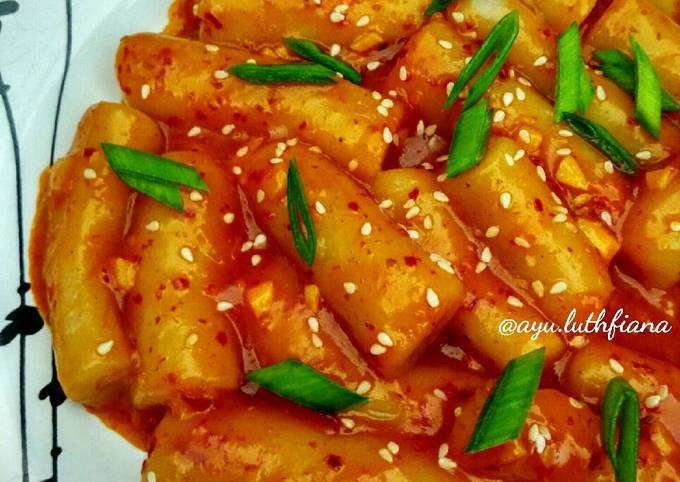 Resep Tteokbokki Rasa Indonesia Oleh Ayu Luthfiana Cookpad