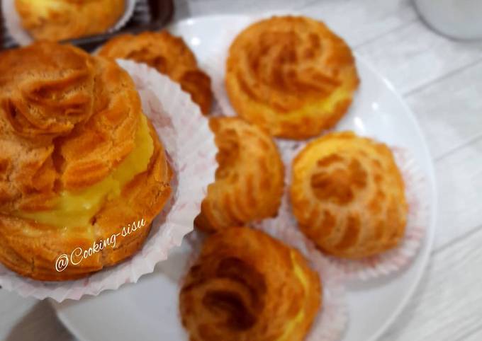 Resep Kue Sus Oven Tangkring Anti Gagal Oleh Cooking Sisu Cookpad